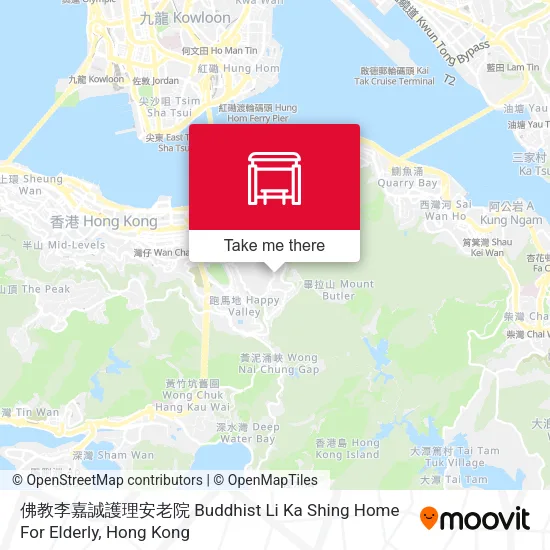 佛教李嘉誠護理安老院 Buddhist Li Ka Shing Home For Elderly地圖