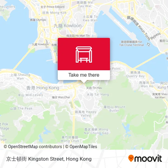 京士頓街 Kingston Street map