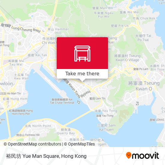 裕民坊 Yue Man Square map