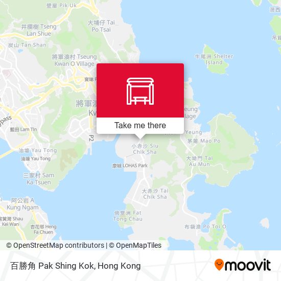 百勝角 Pak Shing Kok map