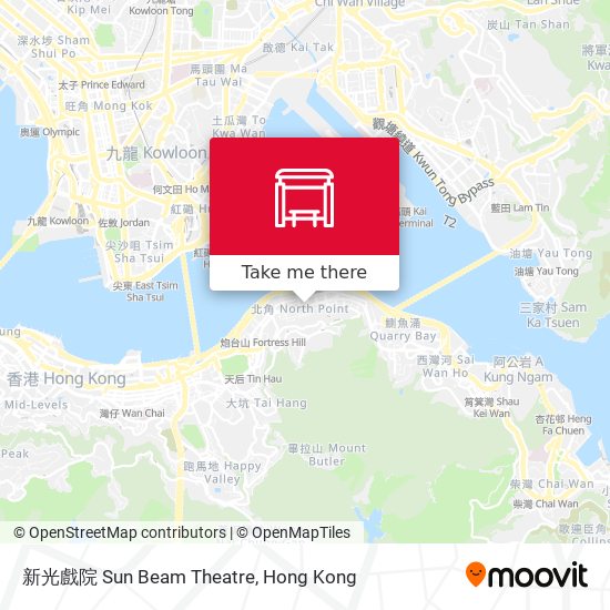 新光戲院 Sun Beam Theatre map