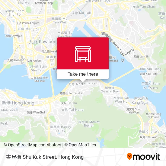 書局街 Shu Kuk Street map