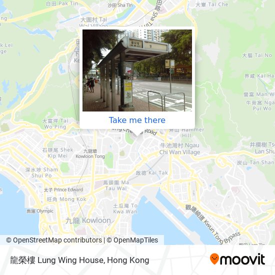 龍榮樓 Lung Wing House map