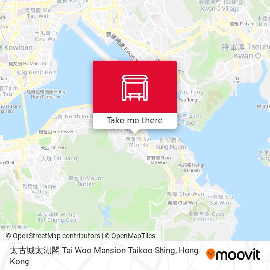 太古城太湖閣 Tai Woo Mansion Taikoo Shing map