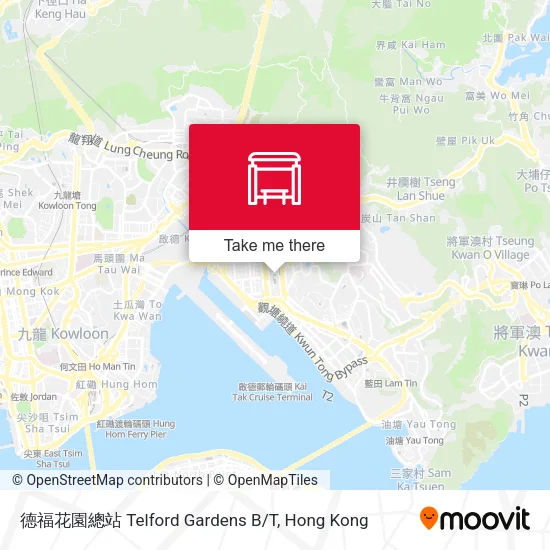 德福花園總站 Telford Gardens B/T map
