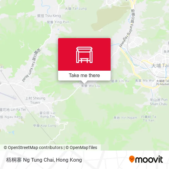 梧桐寨 Ng Tung Chai地圖