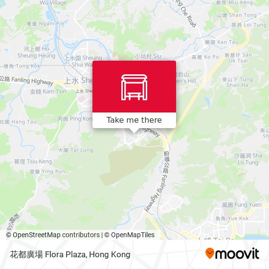 花都廣場 Flora Plaza map