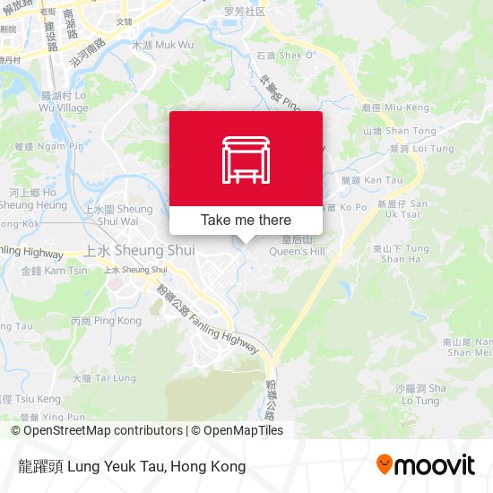 龍躍頭 Lung Yeuk Tau map