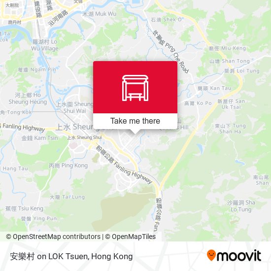 安樂村 on LOK Tsuen map