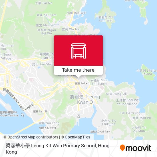 梁潔華小學 Leung Kit Wah Primary School map