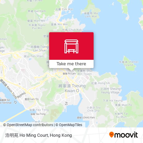 浩明苑 Ho Ming Court map