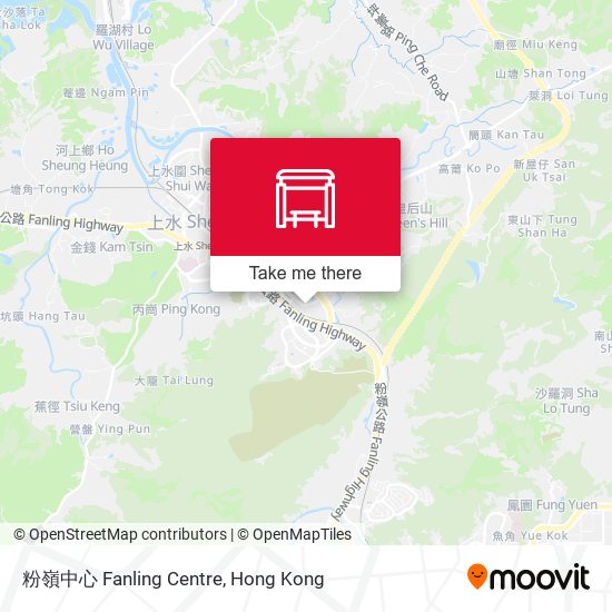 粉嶺中心 Fanling Centre map