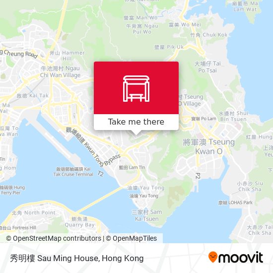 秀明樓 Sau Ming House map