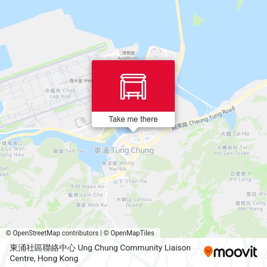 東涌社區聯絡中心 Ung Chung Community Liaison Centre map