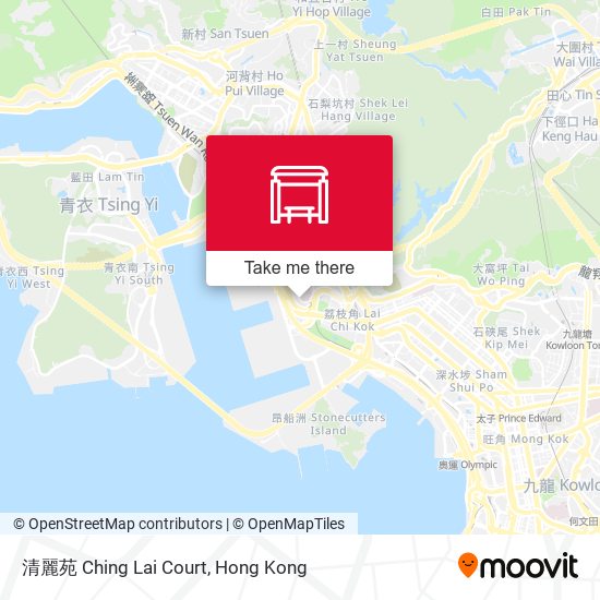 清麗苑 Ching Lai Court map