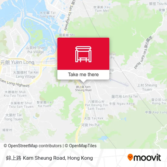 錦上路 Kam Sheung Road地圖