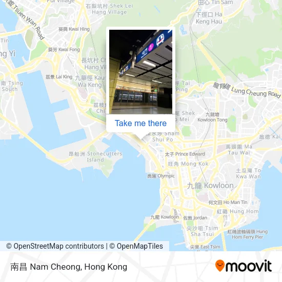 南昌 Nam Cheong map