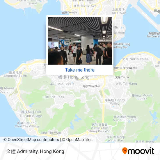 金鐘 Admiralty map