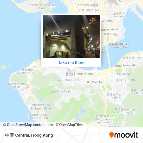 中環 Central map