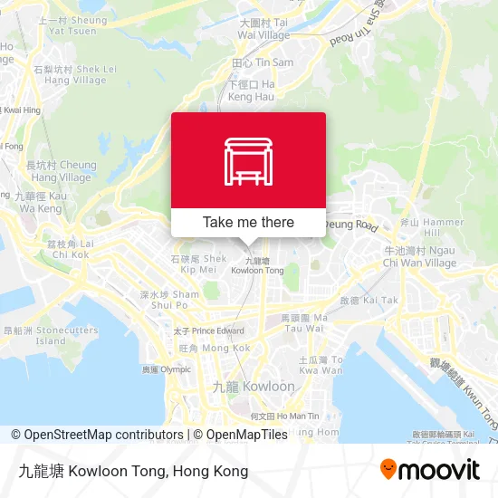 九龍塘 Kowloon Tong地圖