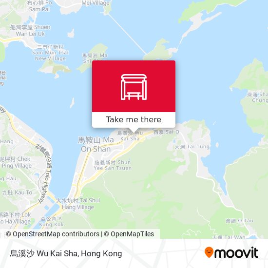 烏溪沙 Wu Kai Sha map