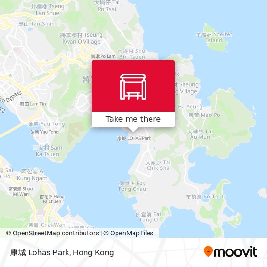 康城 Lohas Park map