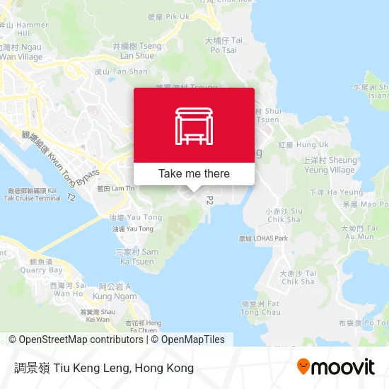 調景嶺 Tiu Keng Leng map