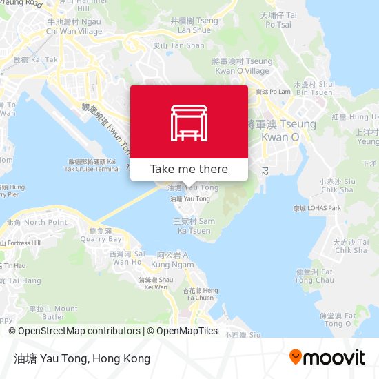 油塘 Yau Tong map