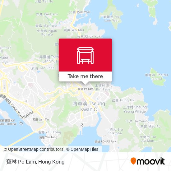 寶琳 Po Lam map