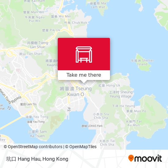 坑口 Hang Hau map