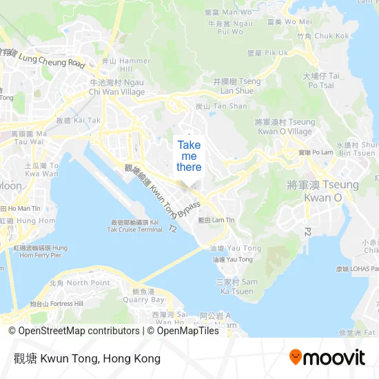 觀塘 Kwun Tong地圖