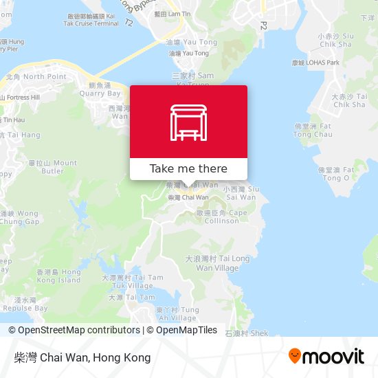 柴灣 Chai Wan map