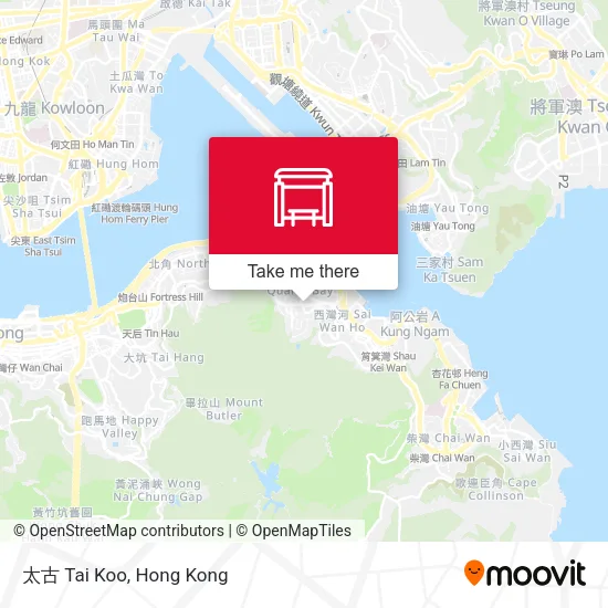 太古 Tai Koo map
