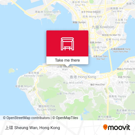 上環 Sheung Wan地圖