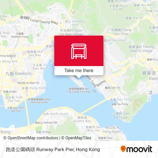 跑道公園碼頭 Runway Park Pier map