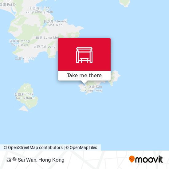 西灣 Sai Wan map