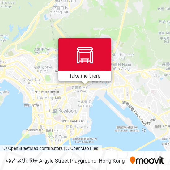 亞皆老街球場 Argyle Street Playground map