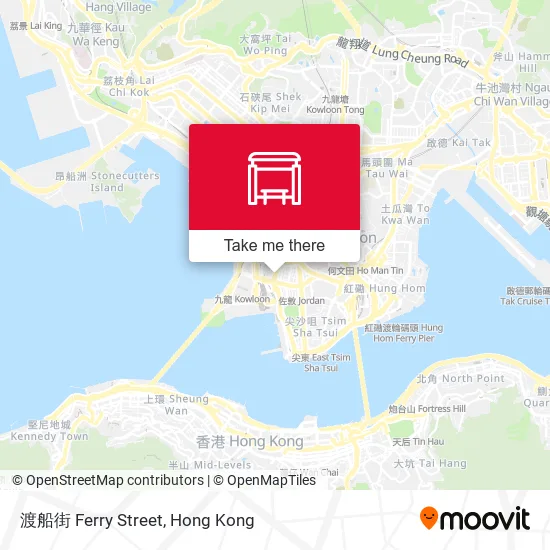 渡船街 Ferry Street map