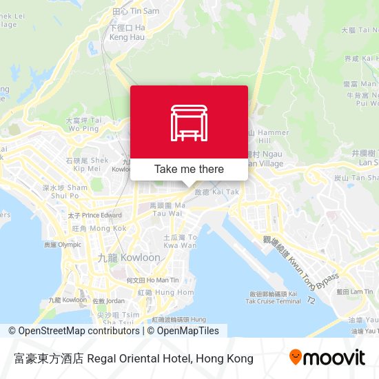 富豪東方酒店 Regal Oriental Hotel map