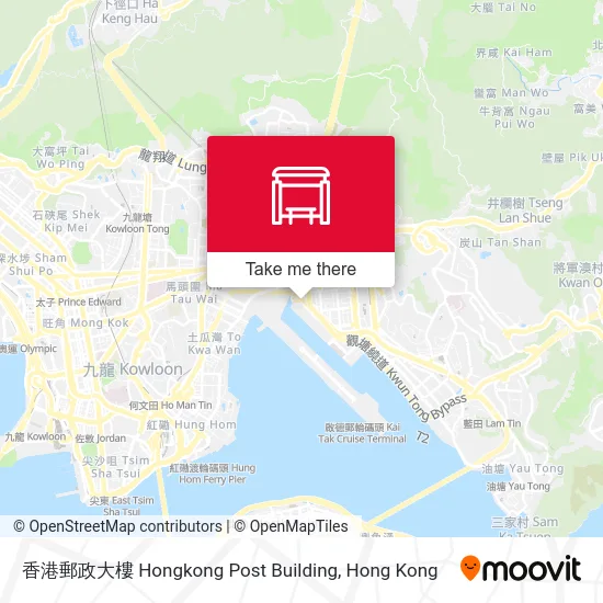 香港郵政大樓 Hongkong Post Building map