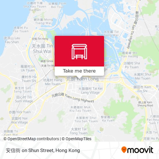 安信街 on Shun Street map