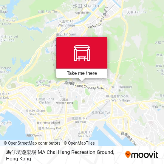 馬仔坑遊樂場 MA Chai Hang Recreation Ground map