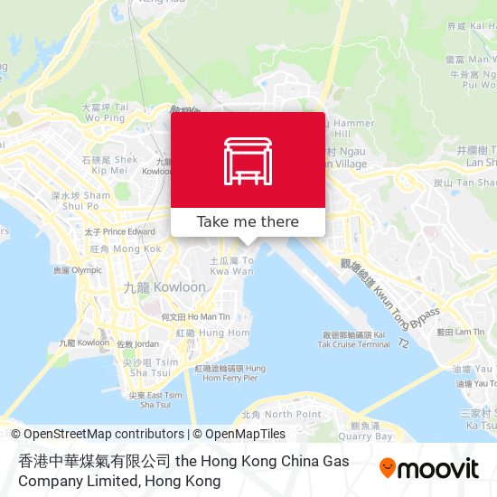 香港中華煤氣有限公司 the Hong Kong China Gas Company Limited map