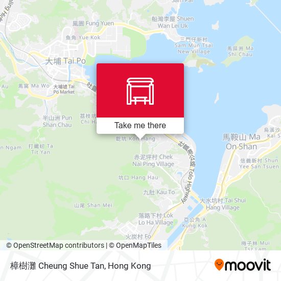 樟樹灘 Cheung Shue Tan map