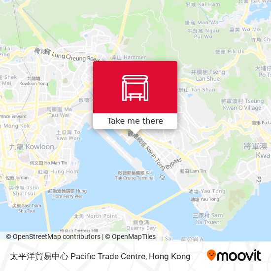 太平洋貿易中心 Pacific Trade Centre map