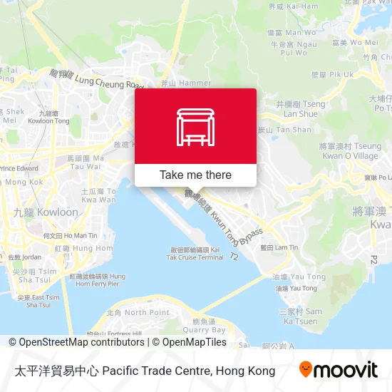 太平洋貿易中心 Pacific Trade Centre地圖