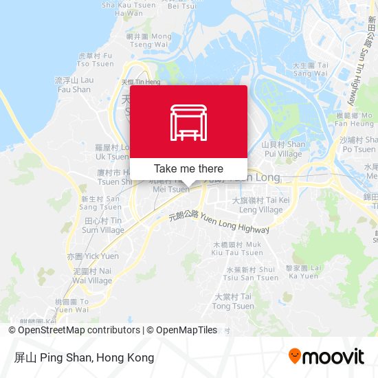 屏山 Ping Shan地圖