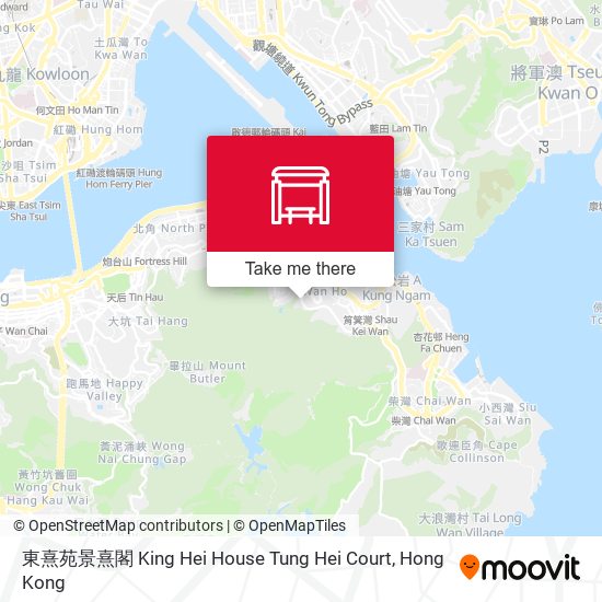 東熹苑景熹閣 King Hei House Tung Hei Court map