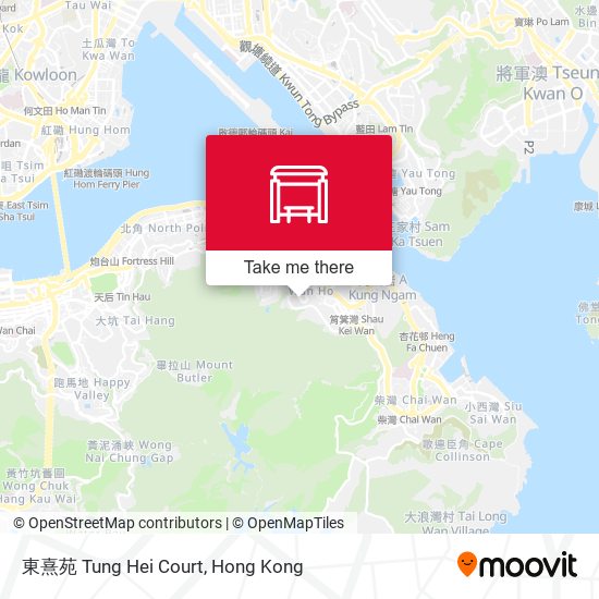 東熹苑 Tung Hei Court map