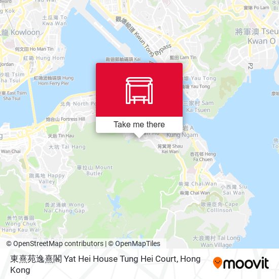 東熹苑逸熹閣 Yat Hei House Tung Hei Court map
